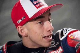 Pedro Acosta, pembalap debutan MotoGP24 tim KTM GasGas. Sumber: getty images (Mirco Lazzari gp)