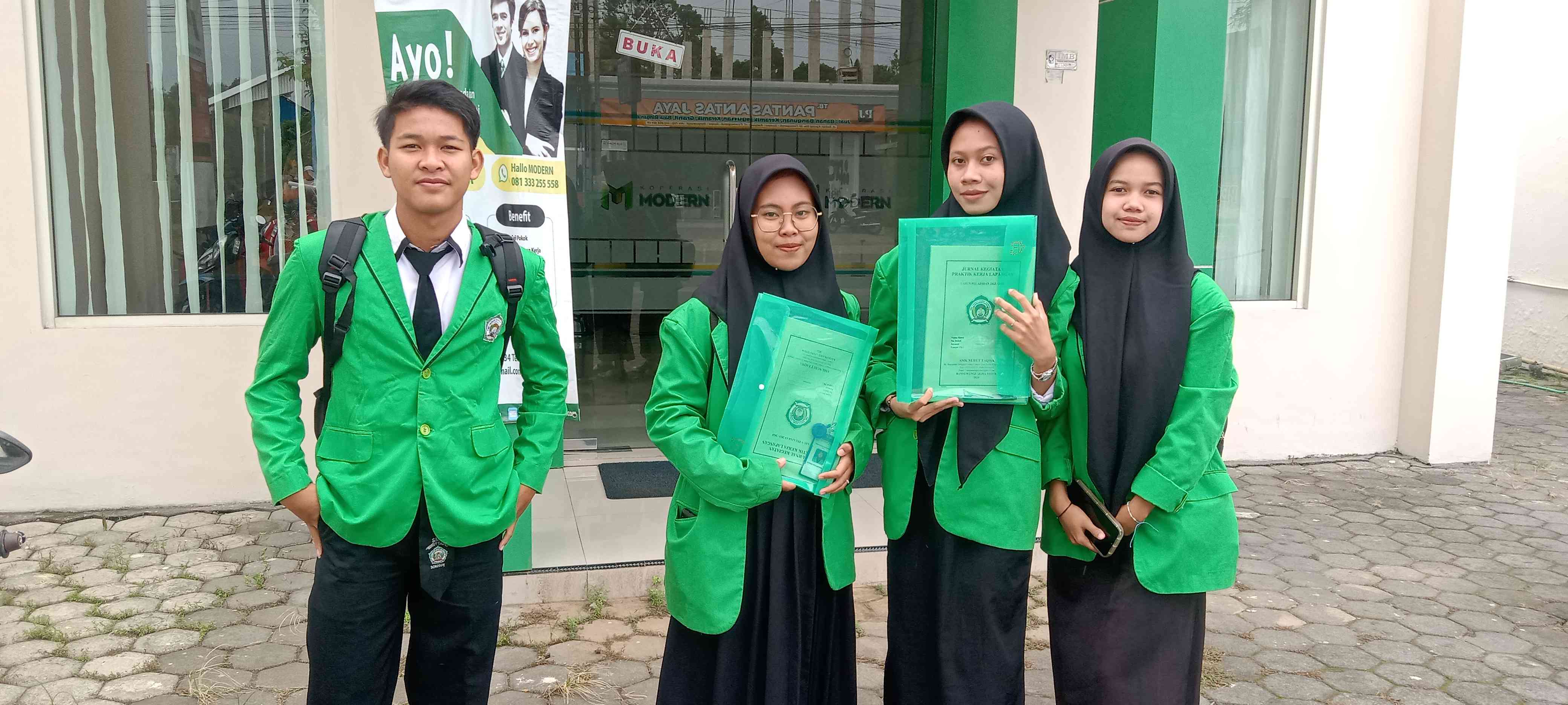 Siswa Peserta PKL SMK Nurut Taqwa 2024 di KSP Sempu Kabupaten Banyuwangi (Dok. pribadi)