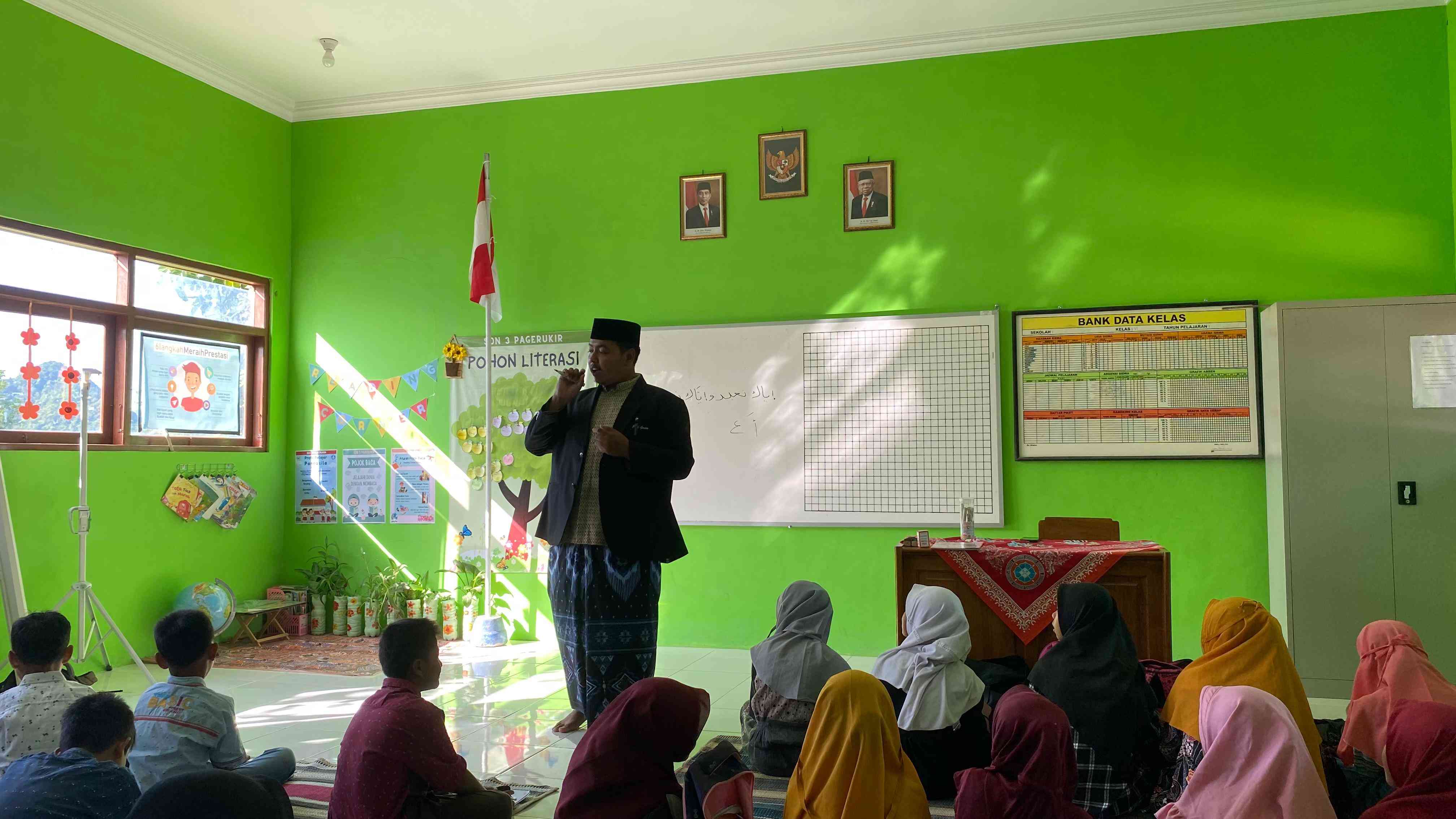 Foto kegiatan pesantren kilat Sumber: SDN 3 Pagerukir 