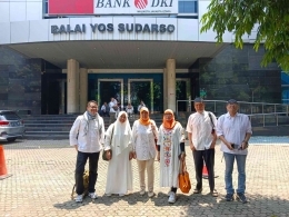 Depan kantor Walikota Jakarta Utara (dok.shita)