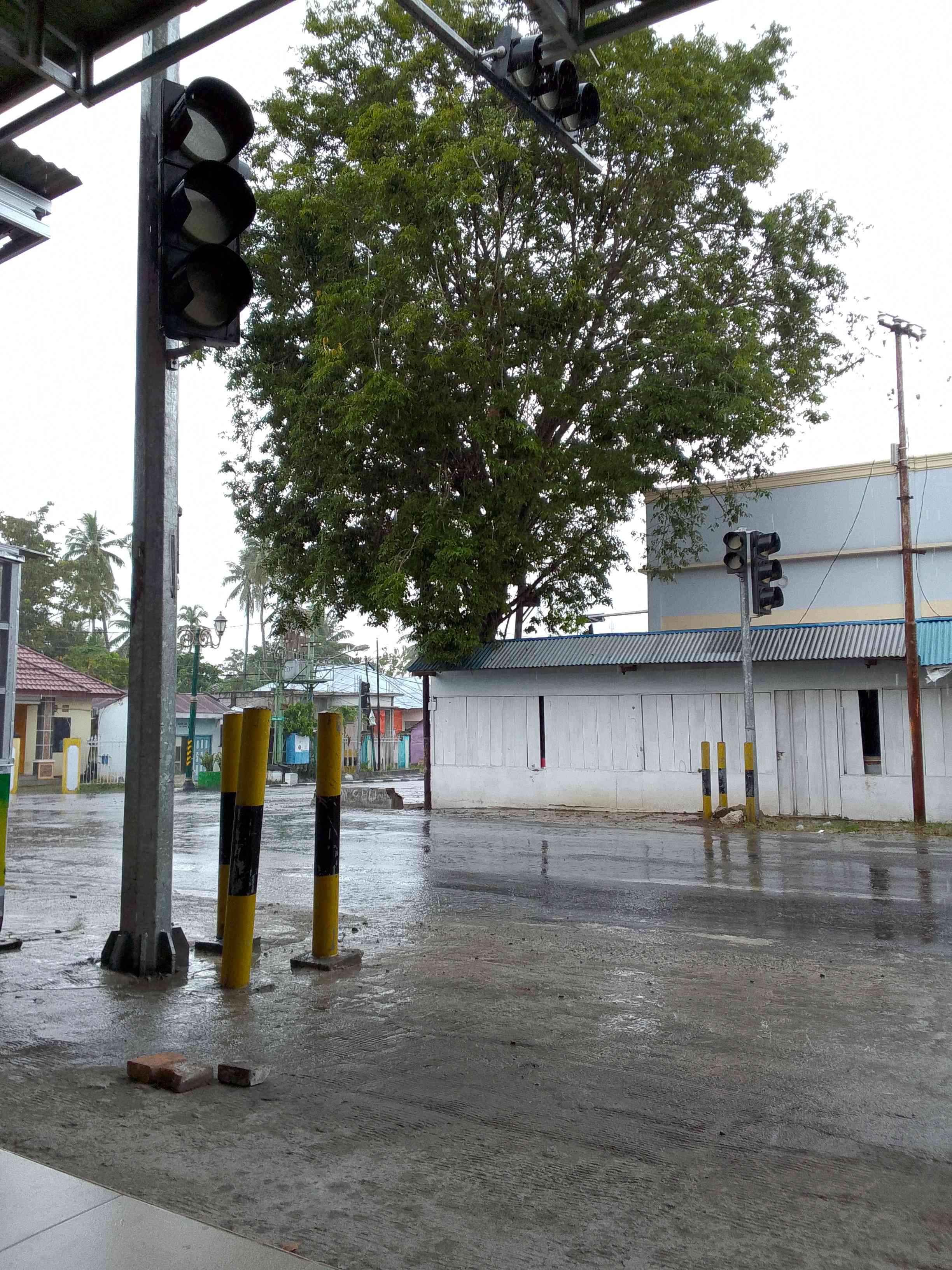 Cuaca terkini di tempat saya saat menulis cerita ini. Dokpri