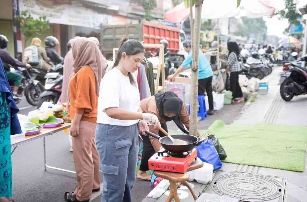 salah satu sudut di Pasar Ta'jil Wonojati (docpri)