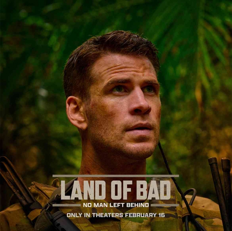 Liam Hemsworth via instagram: @landofbad.movie