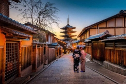 Ilustrasi tentang kota Kyoto. Sumber: interacnetwork.com