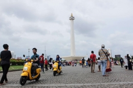 Ilustrasi Monumen Nasional, Jakarta. Sumber: KOMPAS.com