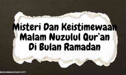 Malam Nuzulul Qur'an/dok. pri