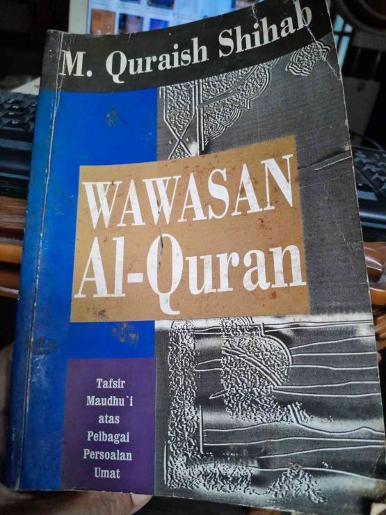 buku wawasan Al Quran (dokumentasi pribadi)