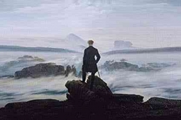 Sumber: Lukisan Wanderer Above The Sea Fog karya Casper Friedrich