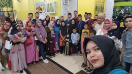 Buka puasa bersama keluarga besar Bang Nur di Makassar. Sulsel (dok Nur Terbit) 