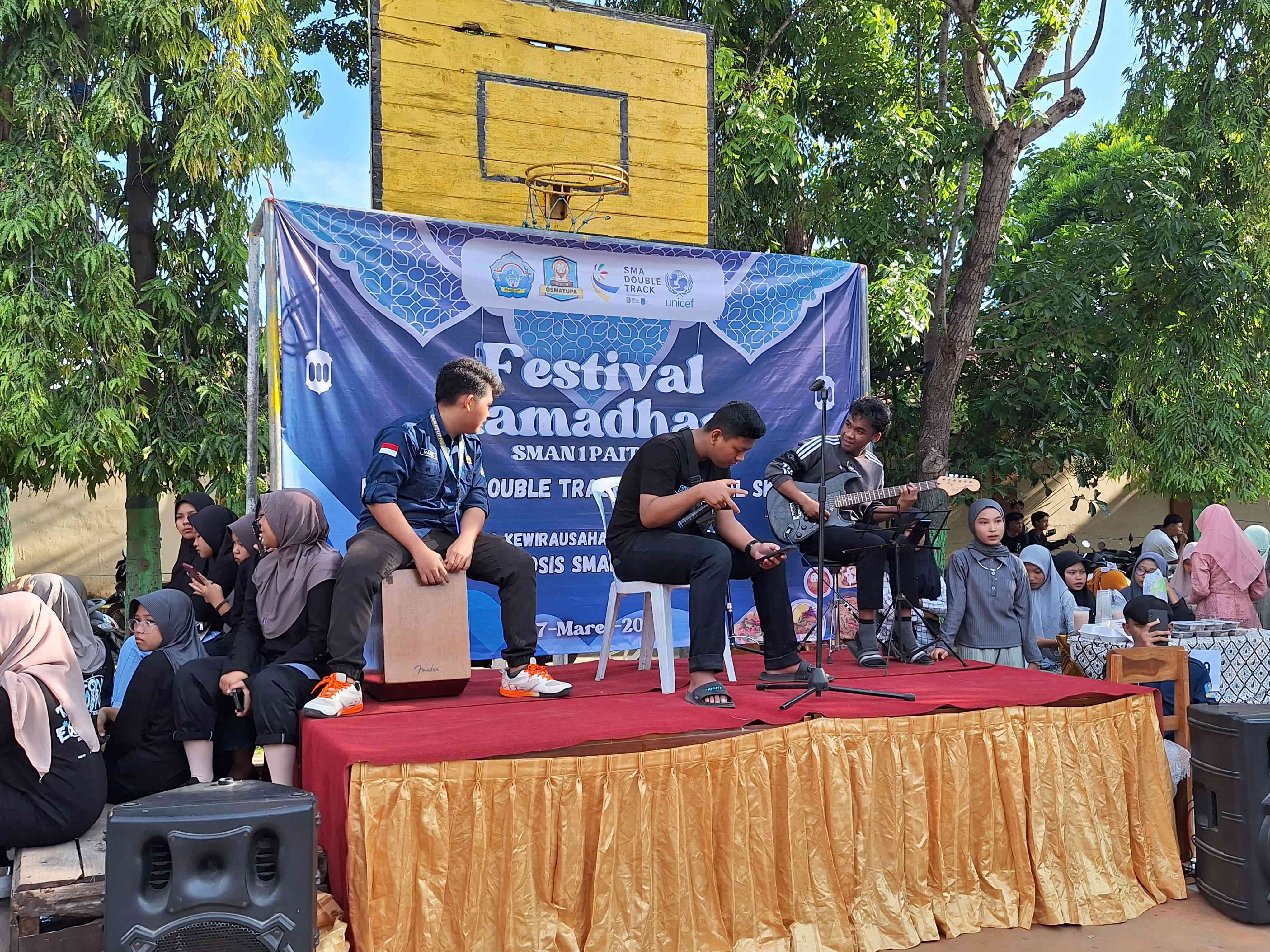 Panggung hiburan festival ramadhan (dok. pribadi)