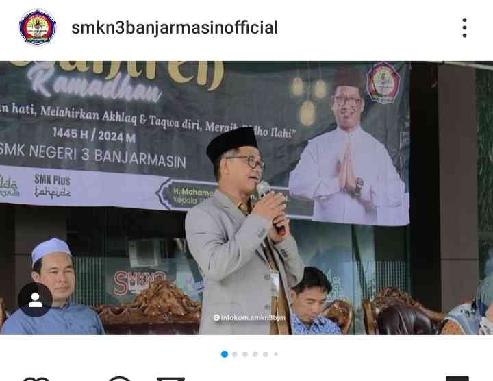 Sumber: IG SMKN 3 banjarmasin