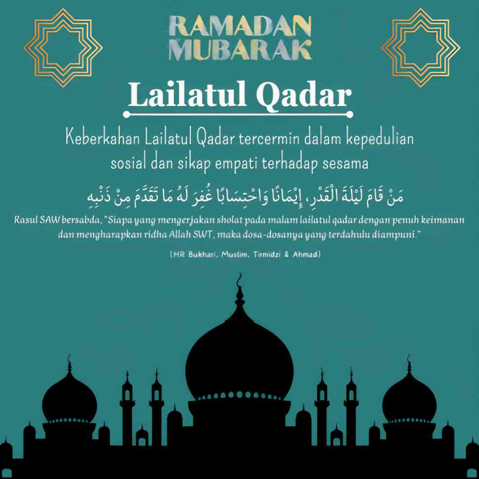 Lailatul Qadar - Konten Instagram (canva.com) 