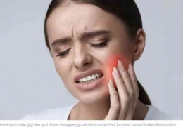 Ilustrasi sakit gigi (Sumber: Jawapos.com)