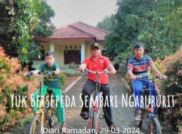 Yuk Bersepeda Sembari Ngabuburit / Dokumentasi Pribadi 