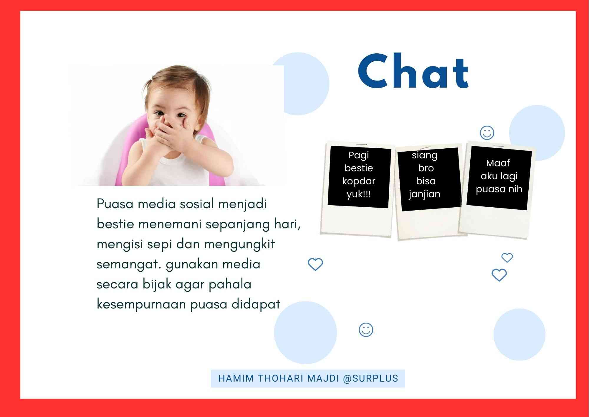 Diam Bermedia sosial atau bijak (Hamim Thohari Majdi)