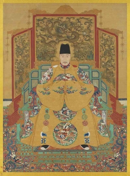 Kaisar Chia-ching (Jiajing) dari Dinasti Ming diambil dari situs Wikipedia: Jiajing Emperor
