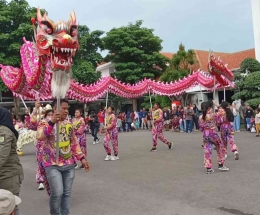 Tari Liong, wujud toleransi dari pemerintah Indonesia dan Kota Madiun secara khusus (dokpri)