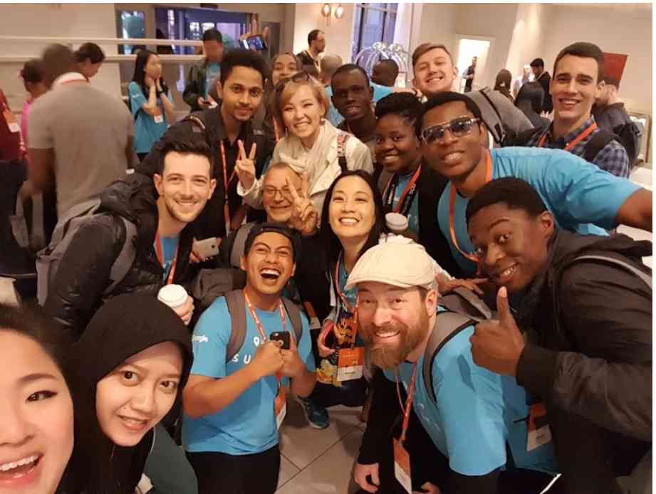 Jalan bareng Local Guides di areal Googleplex (dok.Bukanbocahbiasa.com)