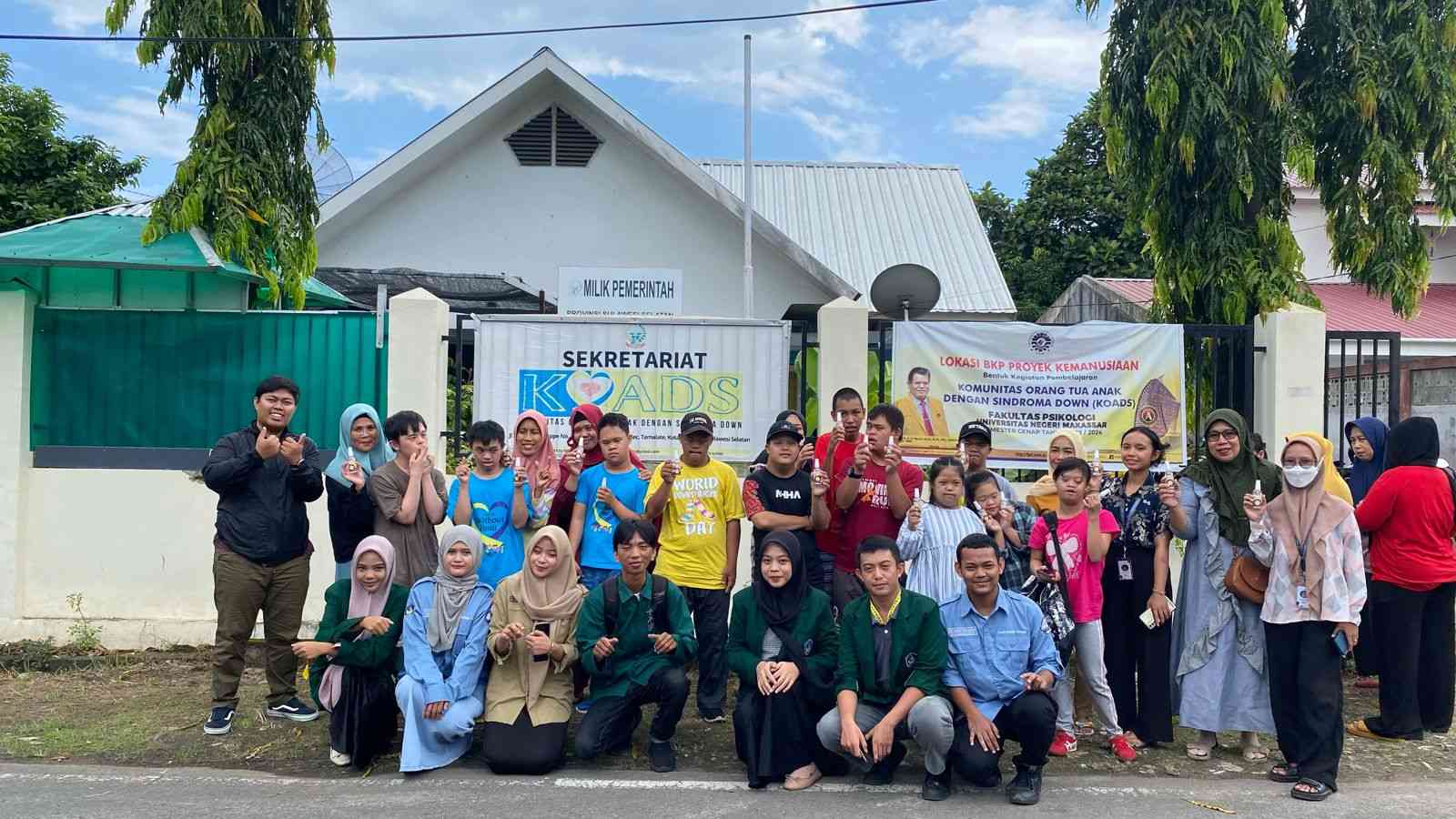 Kolaborasi antara Teknik Kimia FTI-UMI dengan Komunitas Orang Tua Anak dengan Sindroma Down (KOADS) Makassar