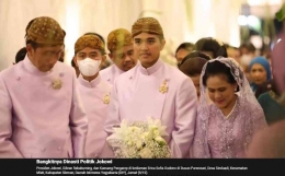 Ilustrasi keluarga Presiden Joko Widodo