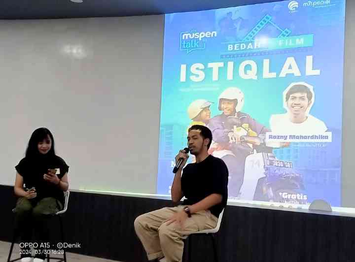 Diskusi film Istiqlal (dok. Denik)