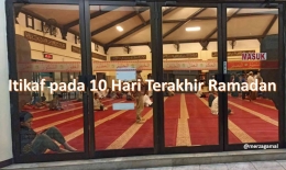 Itikaf di Masjid Raya Bintaro Jaya, Sumber gambar: Dokumentasi Merza Gamal