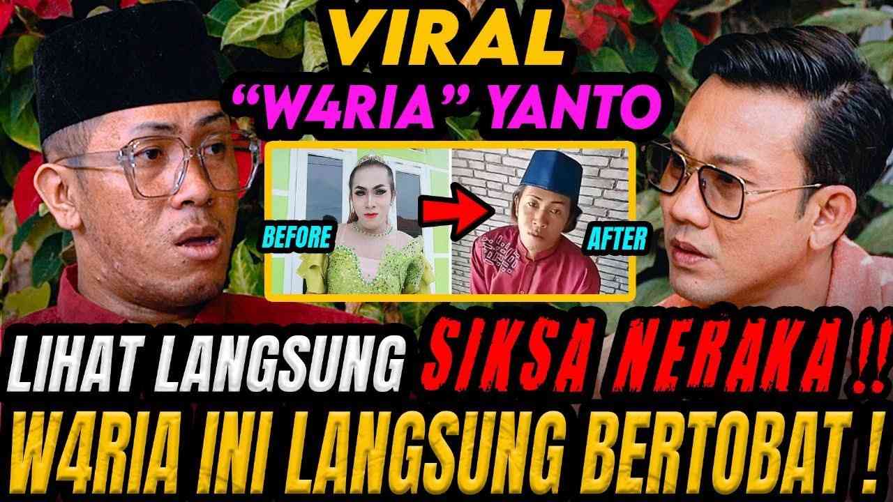 Kisah Yanto, waria insaf setelah menonton film Siksa Neraka. (Sumber: YouTube Denny Sumargo)