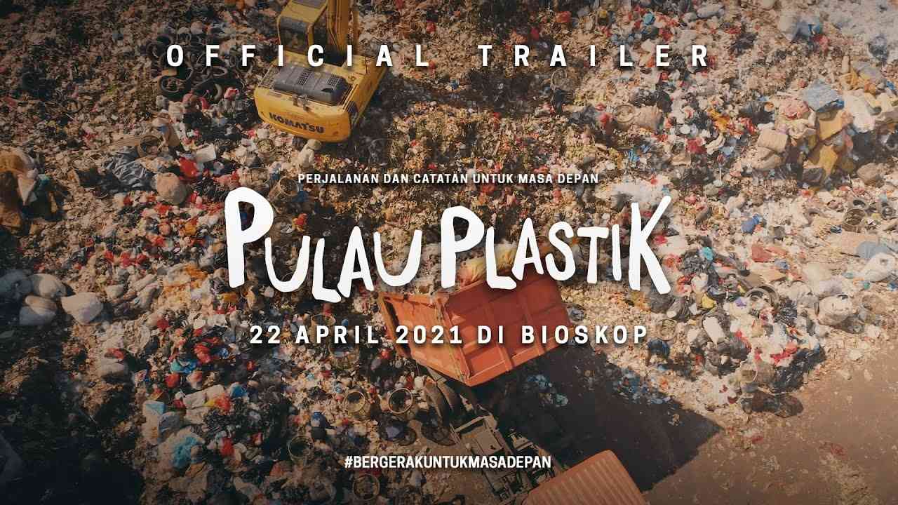 Poster 'Pulau Plastik'.(Foto: WatchdoC Indonesia)