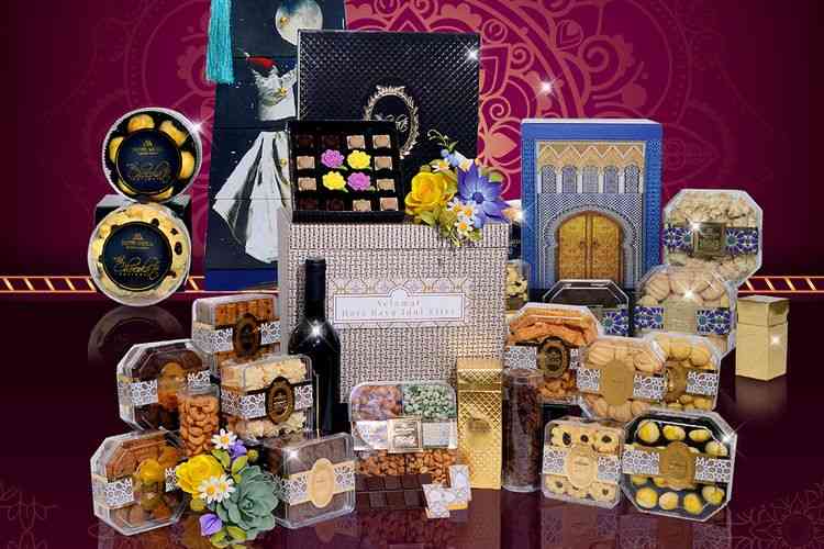 Hampers atau bingkisan lebaran. (Sumber: Dok.Hotel Mulia Senayan via kompas.com)