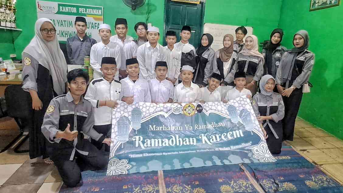 Gambar hima eksyar unpam dan anak anak panti dan duafa//dokpri