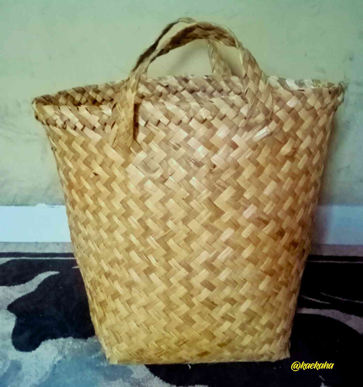 Bakul Purun Tradisional Banjar | @kaekaha