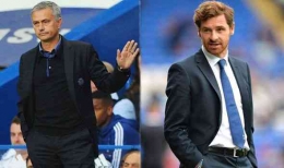 Jose Mourinho dan Andre Villas Boas (Express.co.uk)