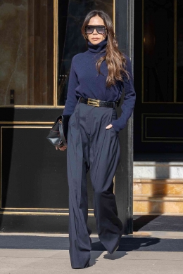 Gaya quite luxury Victoria Beckham (Foto: Instyle)