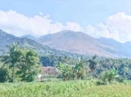 Panorama Gunung Guntur Garut (Foto: Dok. Pribadi)
