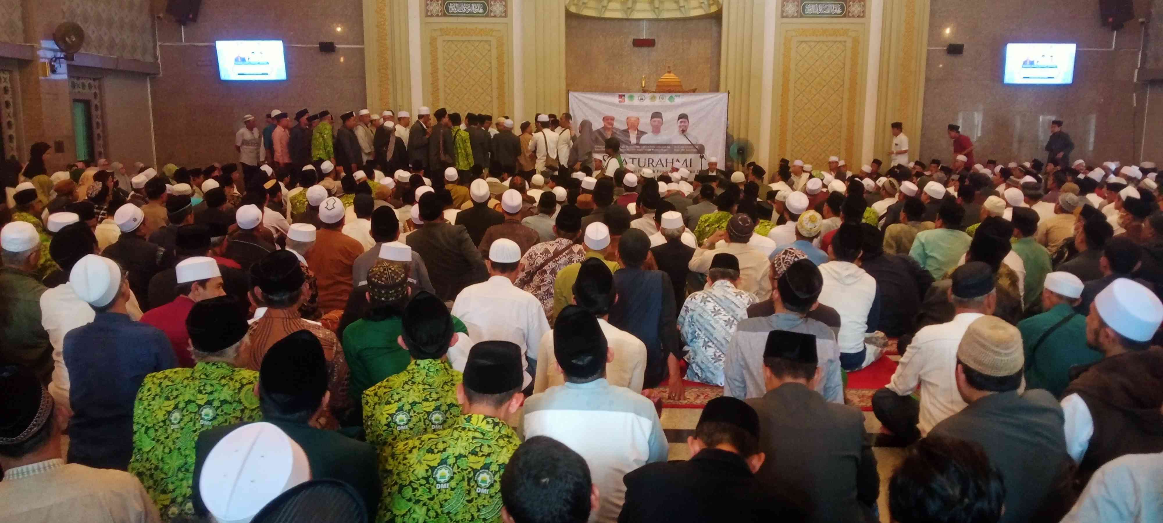 Dok. Kegiatan Silaturahmi Wakil Walikota, Dedie A. Rachim bersama Alim Ulama Kota di Masjid Raya,Rabu, (03/04/2024).