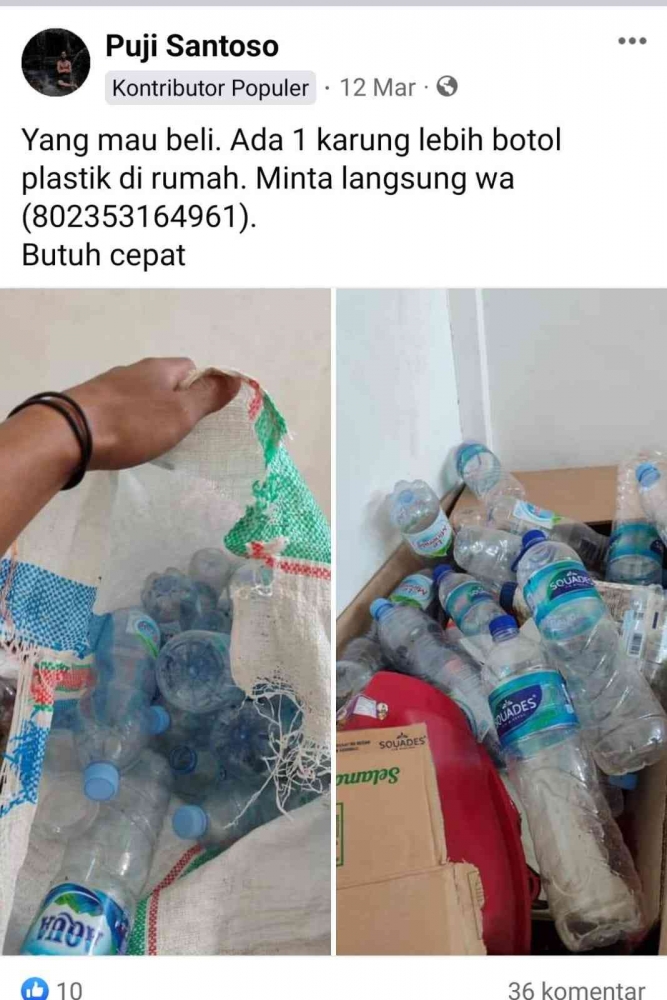 Ilustrasi cara menjual (Sumber foto: Facebook Puji Santoso)Â