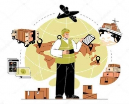 https://depositphotos.com/id/vector/international-logistics-management-man-document-stands-next-globe-import-export-649923128.html