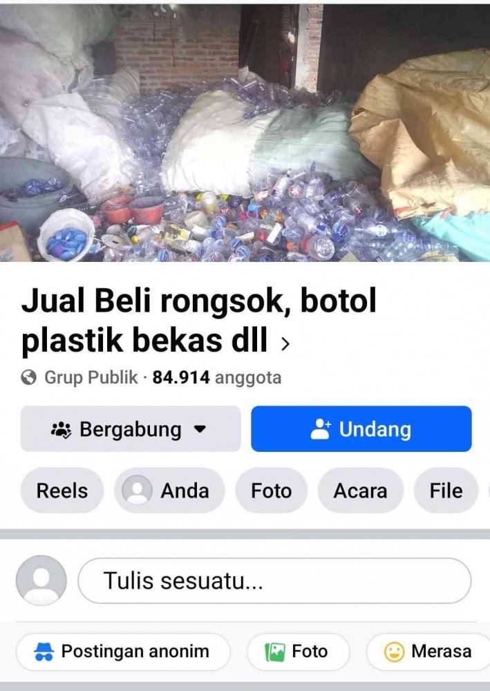 Salah satu grup di Facebook (https://www.facebook.com/groups/164396357486181/)Â