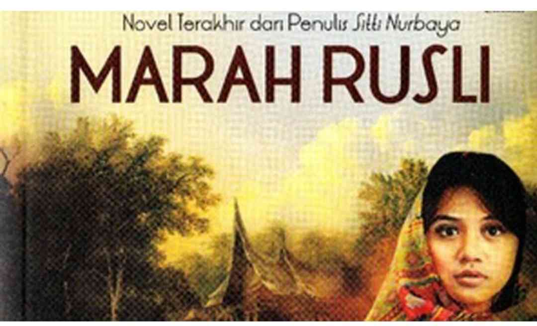 Cover novel Sitti Nurbaya karya Marah Rusli (menulis.com/repro Nur Terbit) 