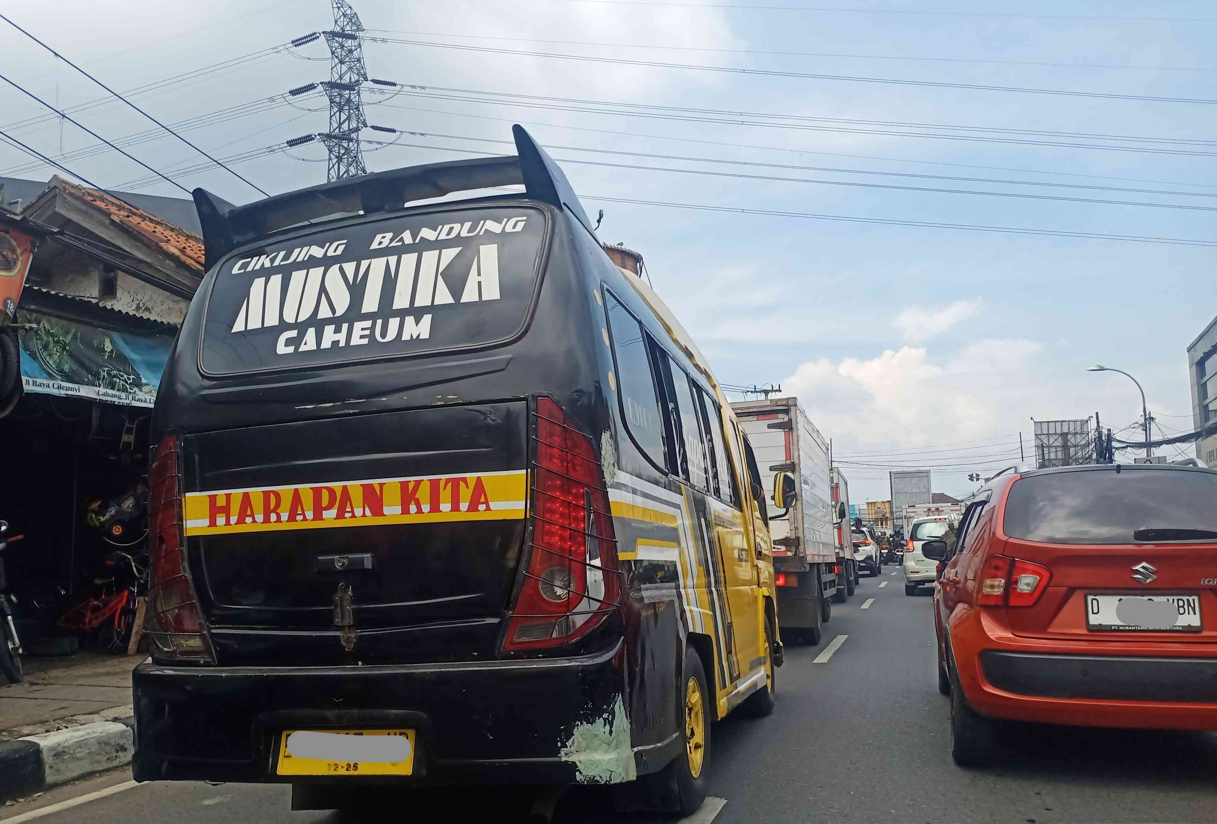 Ilustrasi Saat Macet Mudik (Foto : Dok. Pribadi)