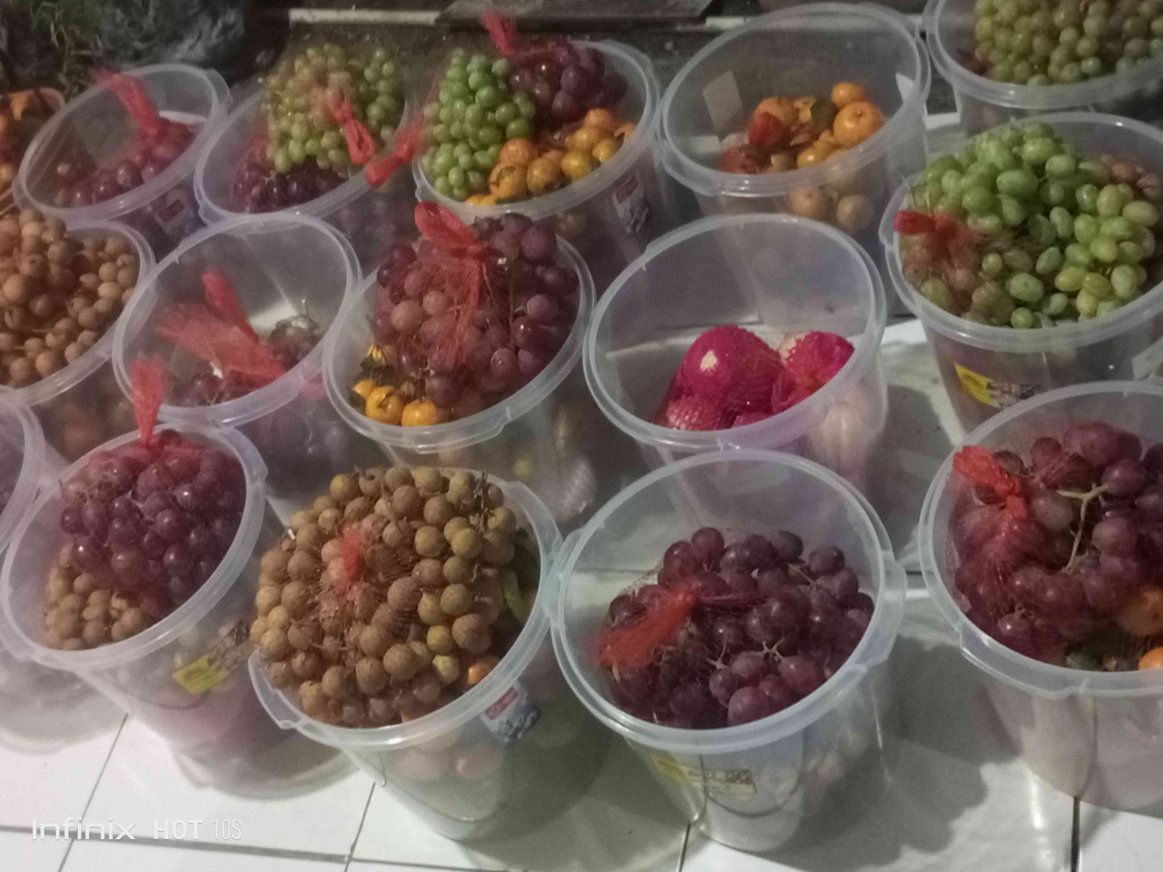 Bisnis paket buah-buahan saat lebaran (dok. pribadi)