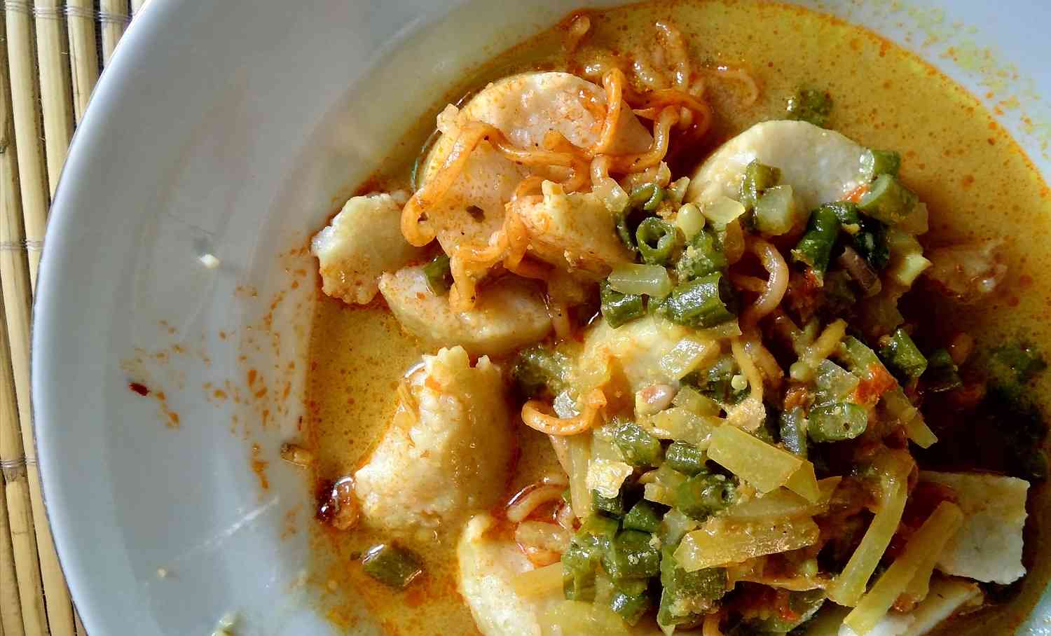 Ketupat sayur lezat, resep rahasia agar lebaran berkesan. (Dokumentasi pribadi)