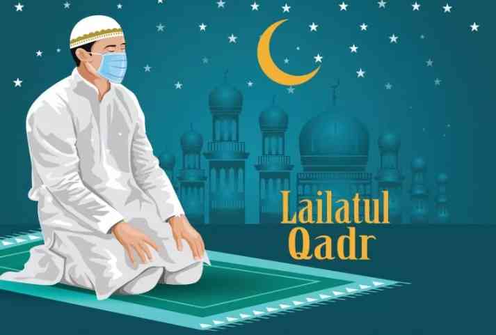 Ilustrasi Sholat Lailatul Qadr (Sumber: okezone.com)