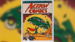 Komik perdana Superman ini laku seharga Rp. 95,4 Milyar. Photo: Heritage Auctions