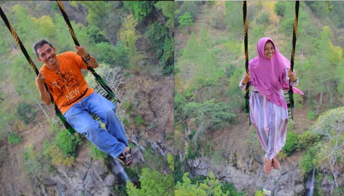 Ayunan di Batu Flower Garden. (Dokumen pribadi)