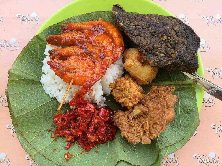 Nasi Jamblang (kulinercirebon/Twitter)