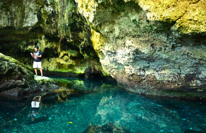 Air telaga yang jernih dan tenang mendatangkan ketenangan dan kenyamanan hati (Dokumentasi pribadi)
