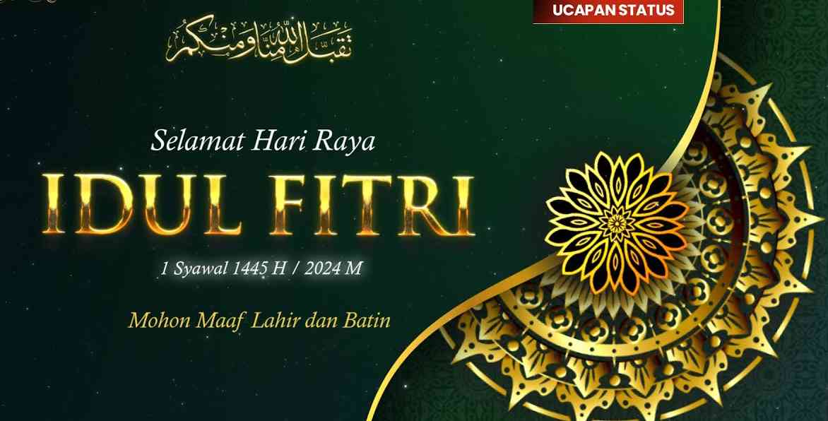 Kartu Ucapan Idul Fitri 2024 (Sumber Gambar Youtube : adiguna)