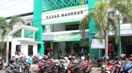 Pasar Manggar. Dokumen Bangka Pos