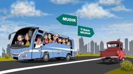 Ilustrasi Mudik (Sumber : detiknews.com)